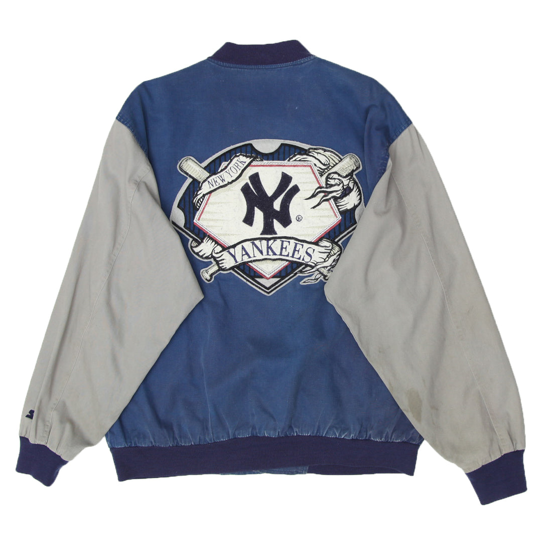 Vintage Starter New York Yankees Snap Button Jacket