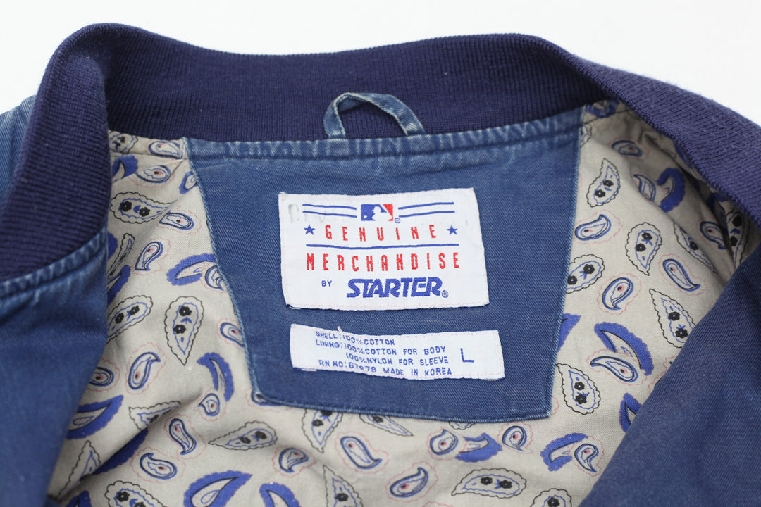 Vintage Starter New York Yankees Snap Button Jacket