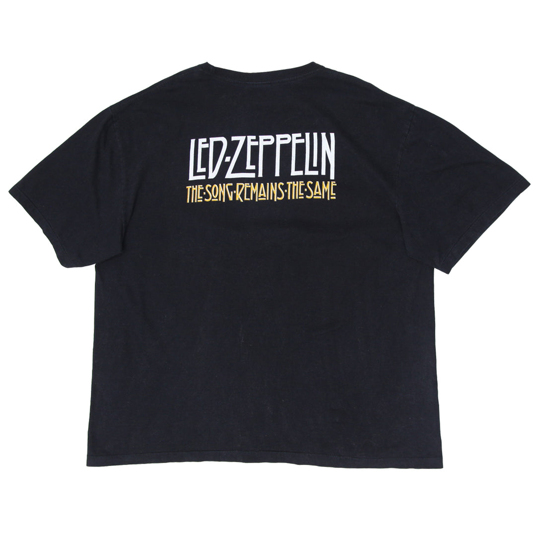 Vintage Led Zeppelin The Song Remains The Same T-Shirt S. Stitch Black XS - Migration_T-Shirts - B2G1, Category_Default Category/VINTAGE, Category_Default Category/VINTAGE/MEN - side view