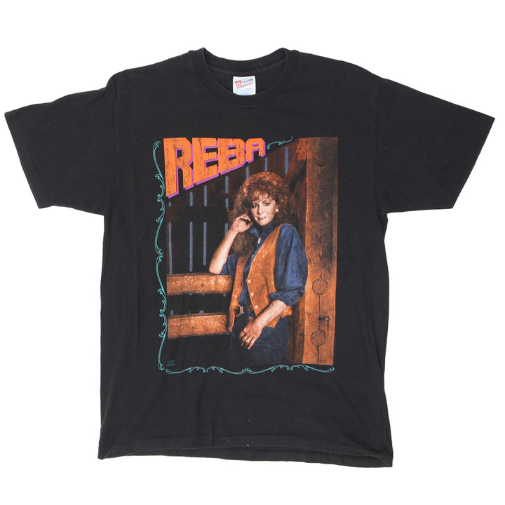 1998 Vintage Reba McEntire On Tour T-Shirt S.Stitch Made in USA Black L