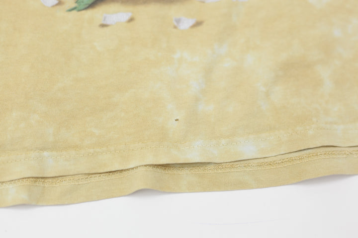 1996 Vintage Turtles AOP Tie Dye T-Shirt Liquid Blue 2X