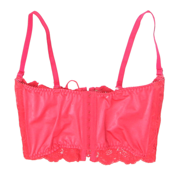 Y2K Strappy Lace Up Red Lace Corset