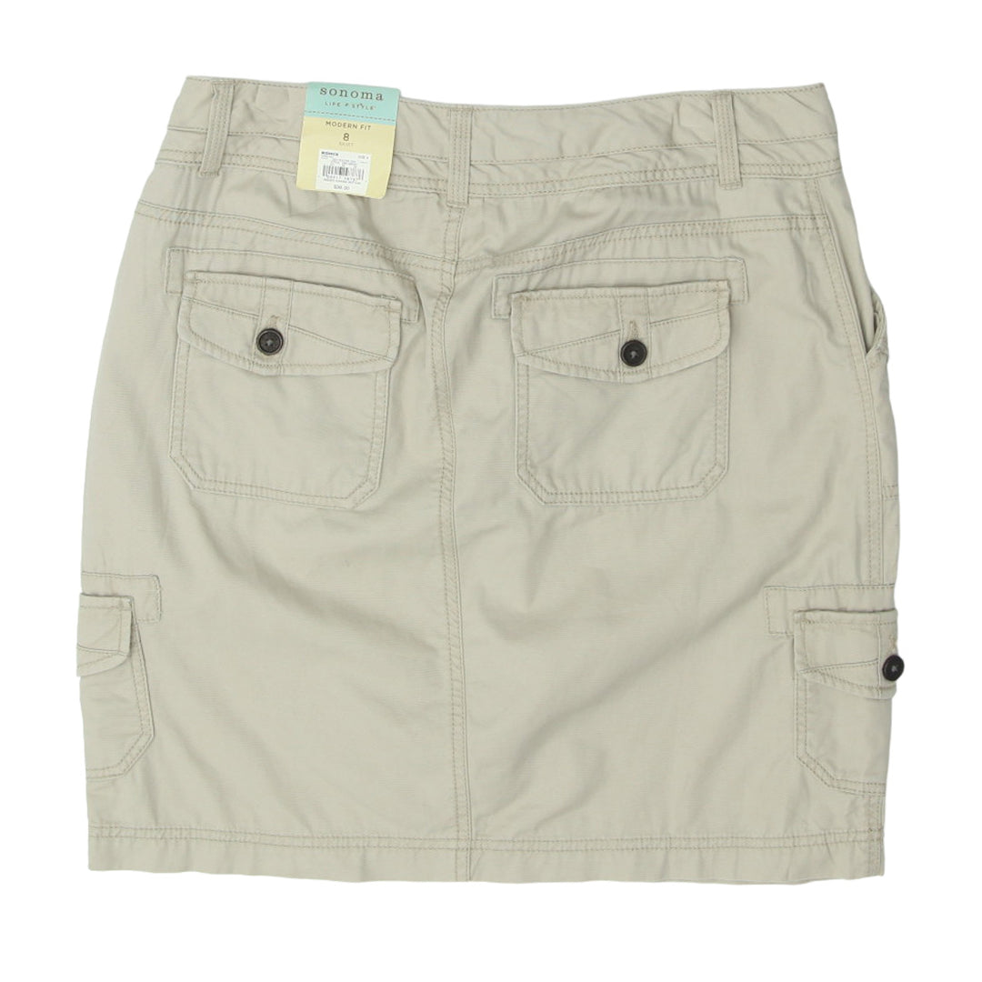 Y2K Cargo Modern Fit Mini Skirt