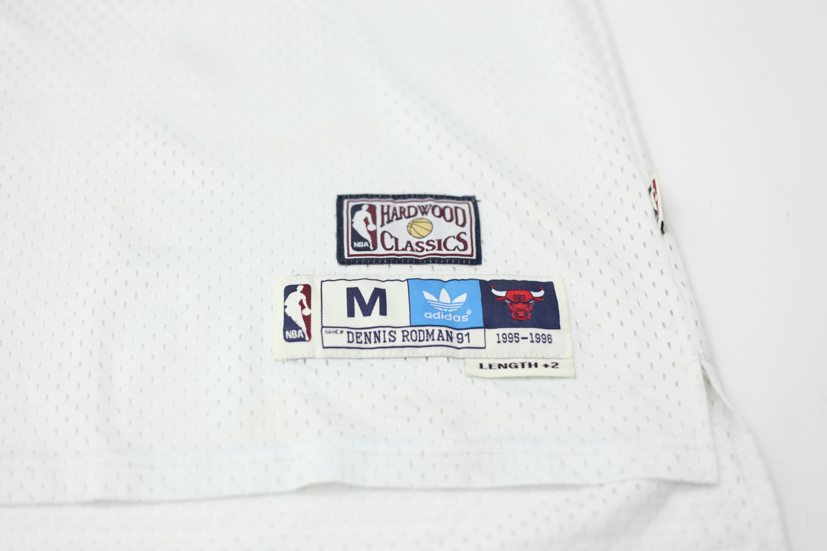 Shop Vintage Adidas NBA Chicago Rodman # 91 Bulls Basketball