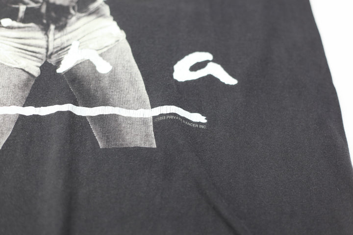 1993 Vintage Tina Turner Whats Love Tour T-Shirt S.Stitch Made in USA Black L