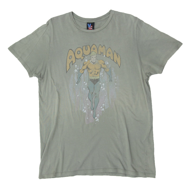 Vintage Aquaman T-Shirt Made In USA Junkfood L