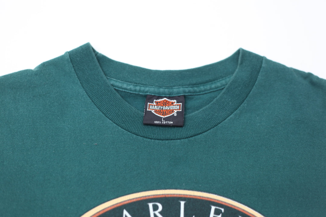 Vintage Harley Davidson Easyriders Texas T-Shirt Single Stitch Made in USA L