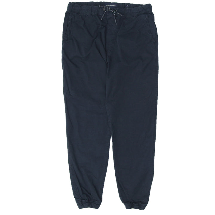 Mens American Eagle Black Jogger Pants - Migration_Pants - Category_Default Category/THRIFT, Category_Default Category/THRIFT/MEN, FRFB