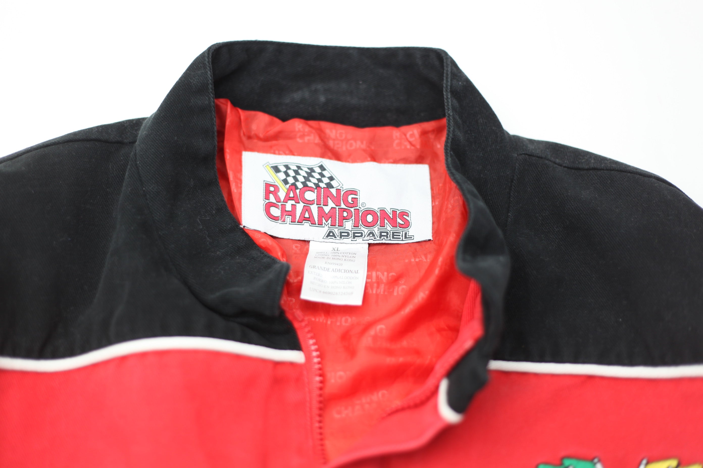 Shop Vintage Chevrolet Racing Nascar Full Zip Jacket | Fashion Rerun
