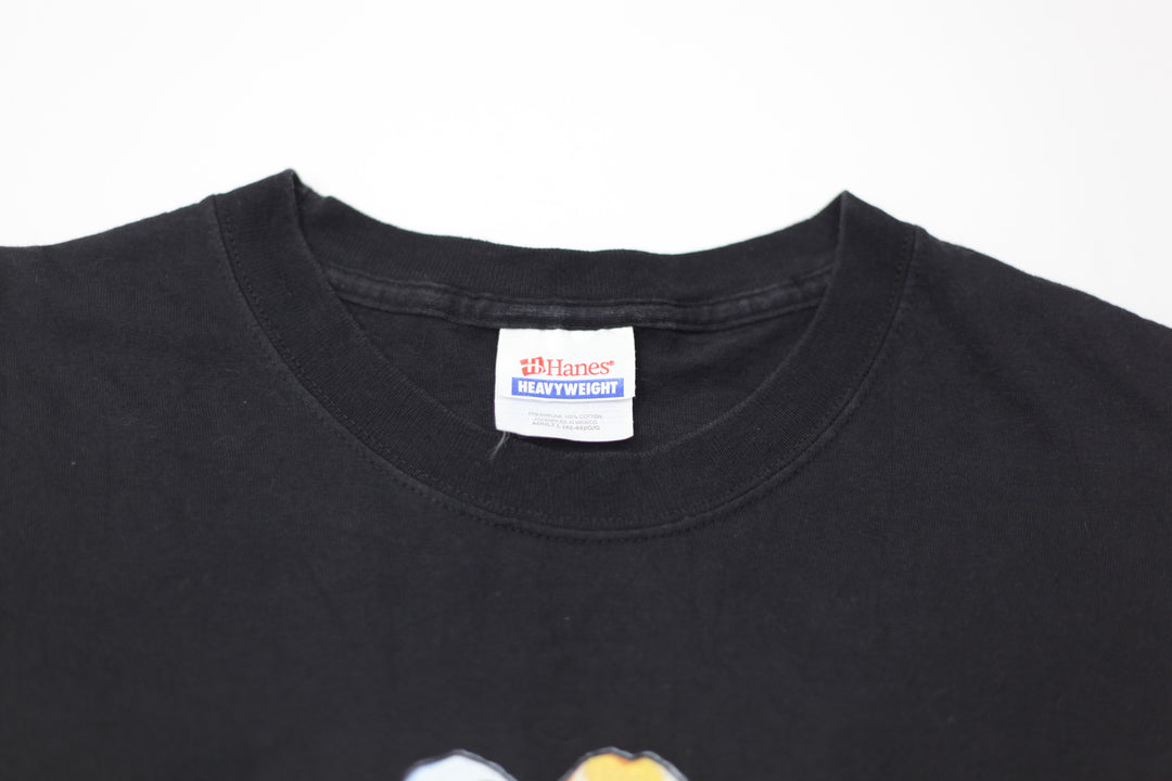 2002 Vintage A-Kon 13 Anime T-Shirt Black Hanes L