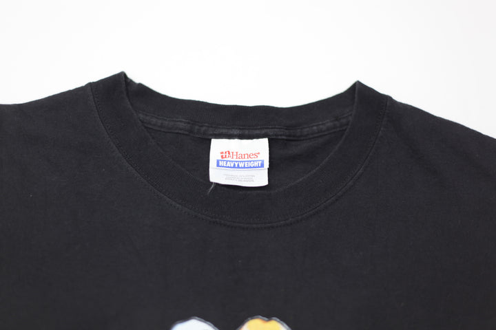 2002 Vintage A-Kon 13 Anime T-Shirt Black Hanes L
