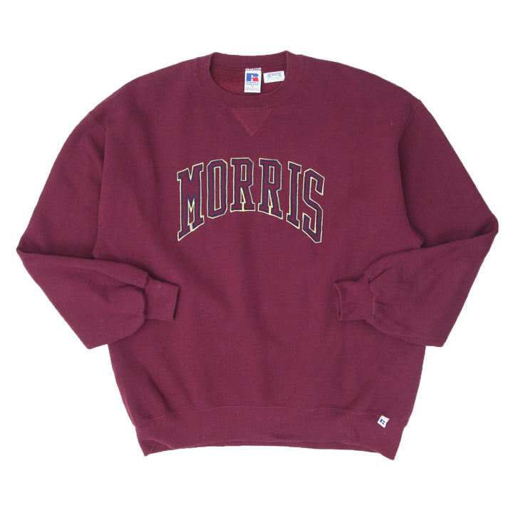 Vintage Russell Athletic Morris Crewneck Sweatshirt Made In USA