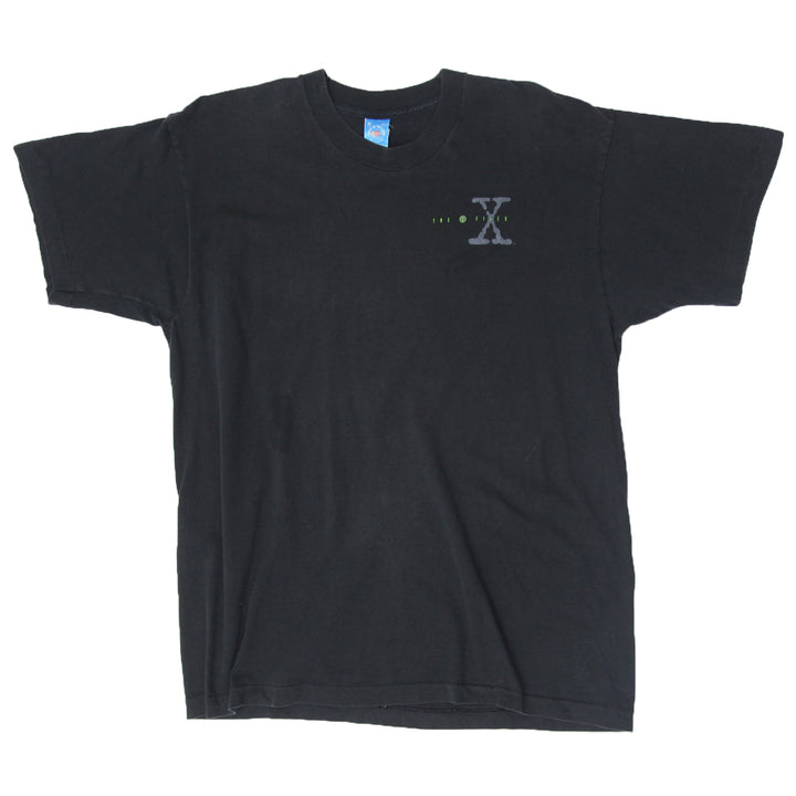 1994 Vintage X Files 'The Truth is Out There' Single Stitch T-shirt Black XL