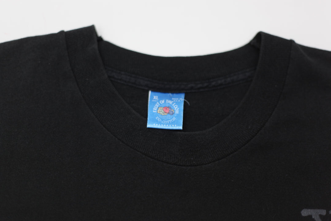 1994 Vintage X Files 'The Truth is Out There' Single Stitch T-shirt Black XL