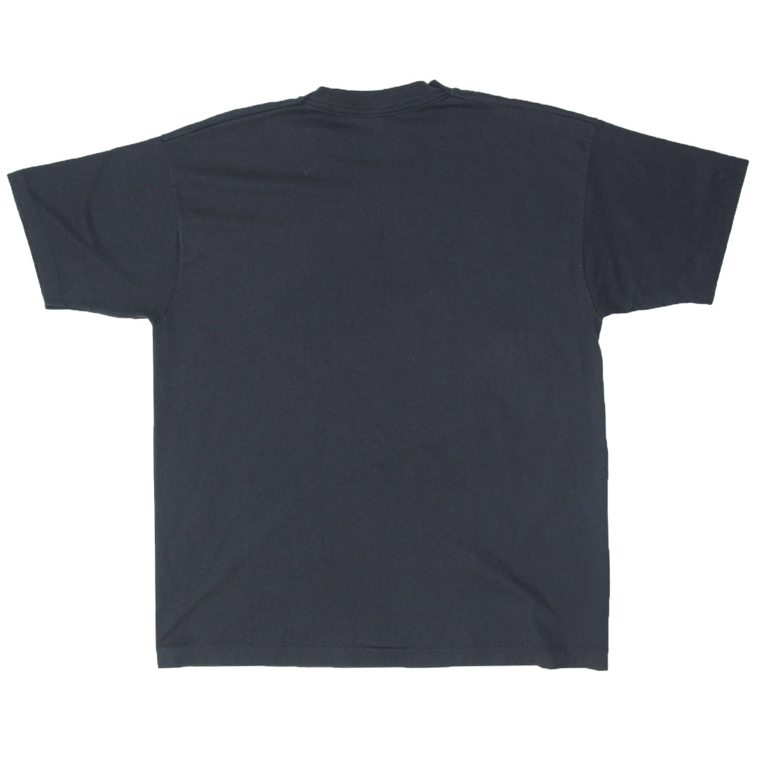 Vintage Fruit of the Loom 'Expand your Horizons' S.Stitch T-shirt Black XL - Migration_T-Shirts - B2G1, Category_Default Category/VINTAGE, Category_Default Category/VINTAGE/MEN - side view