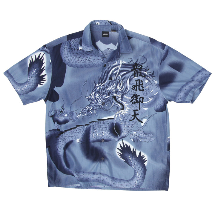 Vintage Hoperise Tiger And Dragon AOP Shirt