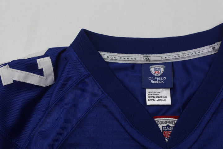 Youth Boys Reebok New York Giants Jacobs On Field Jersey NFL Football