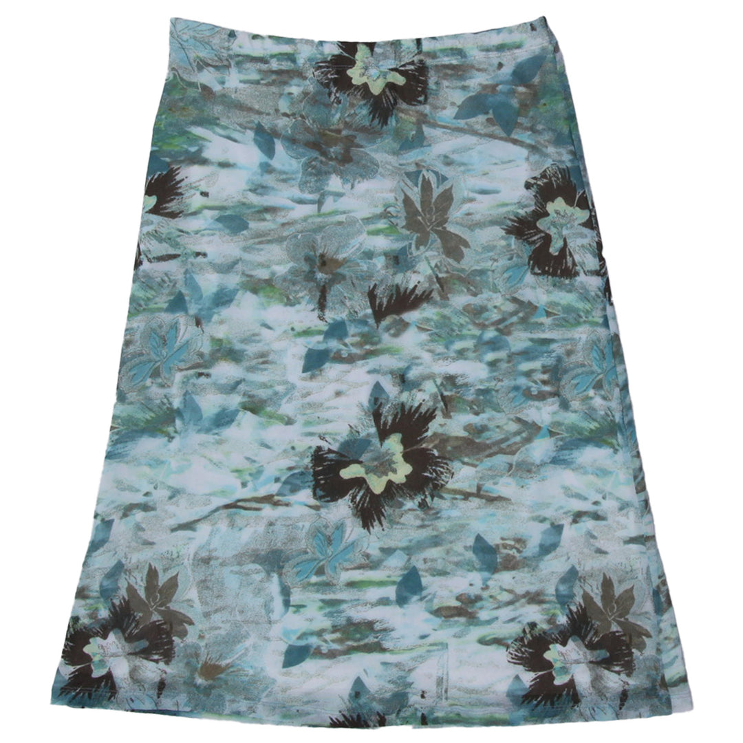 Y2K Ladies Floral Midi Skirts