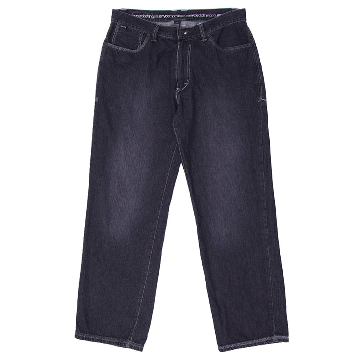 Y2K Mens Enyce Clothing Co. Baggy Wide Straight Leg Jeans