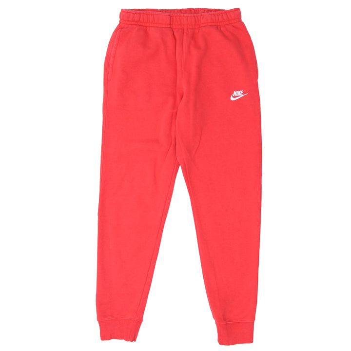 Mens Nike Embroidered Fleece Jogger Pants Red - Fashion Rerun Vintage Migration_Pants