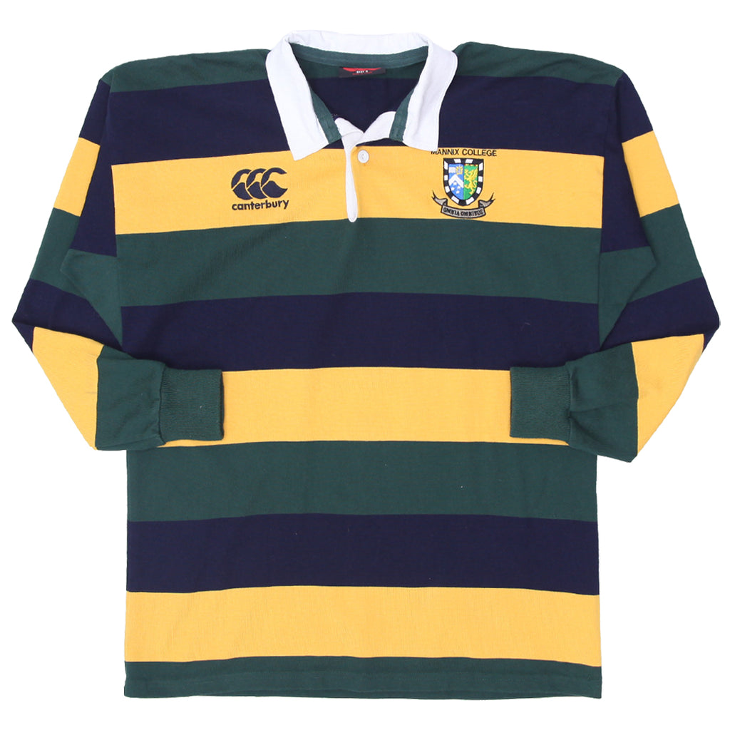 Maillot CANTERBURY Rugby Turnverein Thun - Jaune Col V - 2XL - Occasion