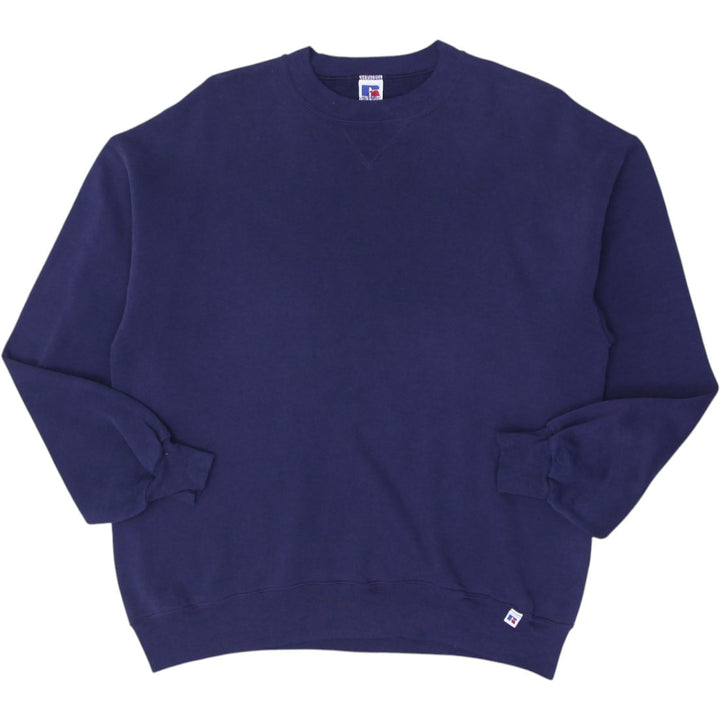 Vintage Mens Russell Athletic Navy Crewneck Sweatshirt | Migration_Sweatshirt | Fashion Rerun