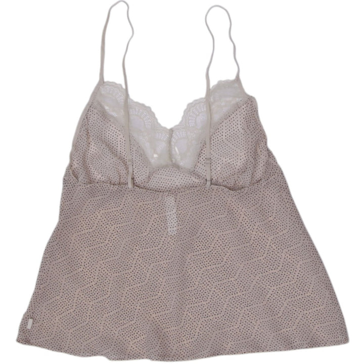 Y2K Ladies Gilligan Polka Dot Strappy Top Size XS