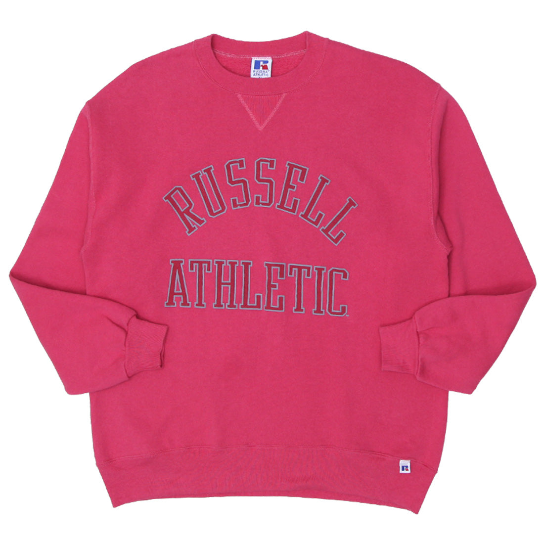 Shop Vintage Russell Athletic Crewneck Sweatshirt Pink XL , Made