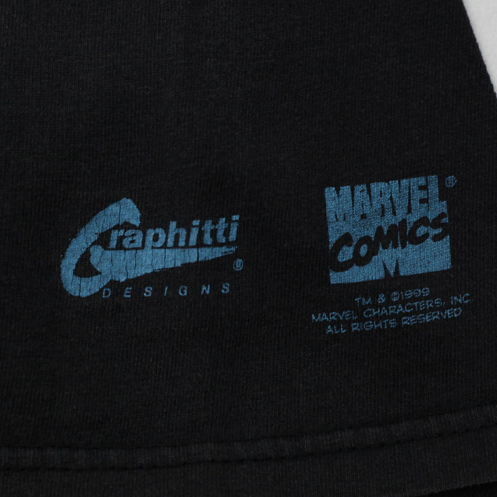 Vintage Marvel 1999 T Shirt Storm Iron Man 90s Comic XL Graffiti | Migration_T-Shirts - Detail View | Fashion Rerun
