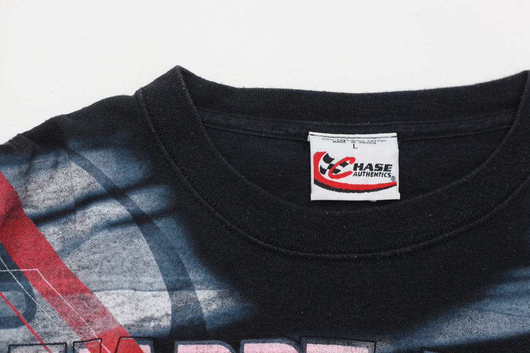Vintage Dale Earnhardt Jr. Nascar AOP Racing T-Shirt -Chase Authentics Size L - Fashion Rerun Vintage Migration_T-Shirt