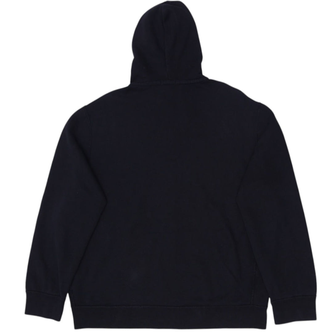 Mens Polo Ralph Lauren Hoodie Black Full Zip Embroidered Logo Size XXL