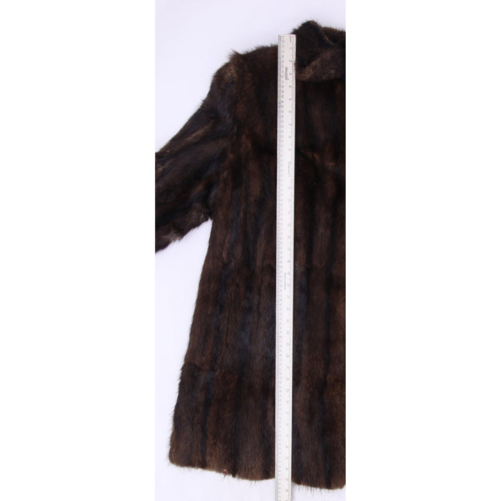 60's Muskrat Fur Coat