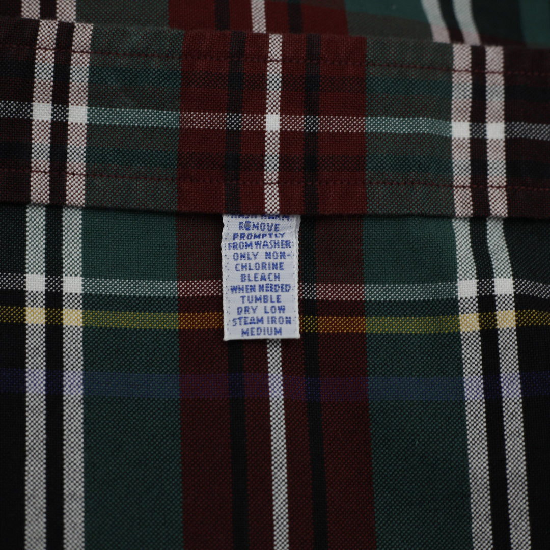 Mens Ralph Lauren Casual Cotton Classic Plaid Shirt Size XL