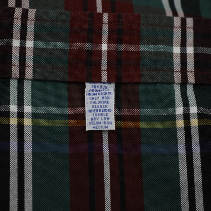 Mens Ralph Lauren Casual Cotton Classic Plaid Shirt Size XL