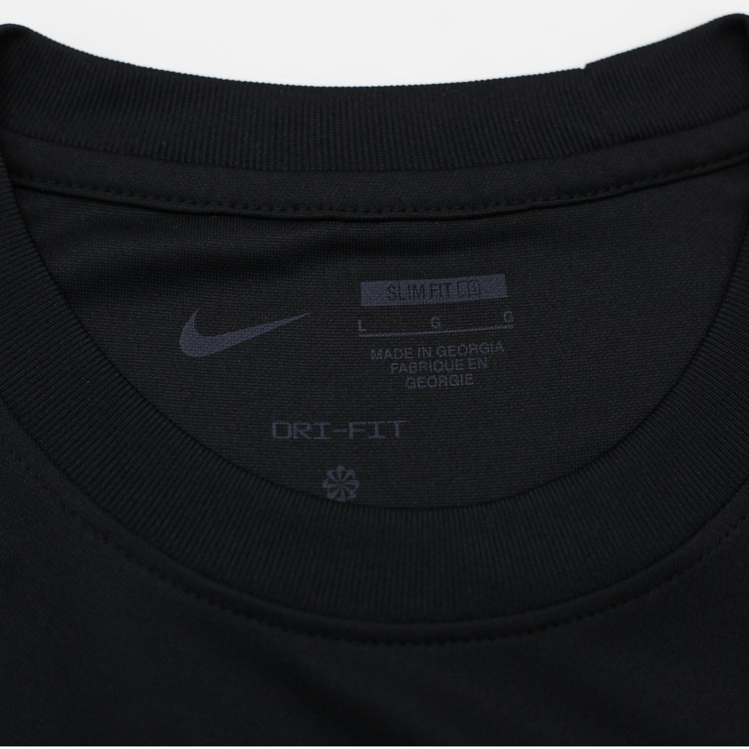 Mens Nike Dri-Fit Black T-Shirt Athletic Sportswear Size L