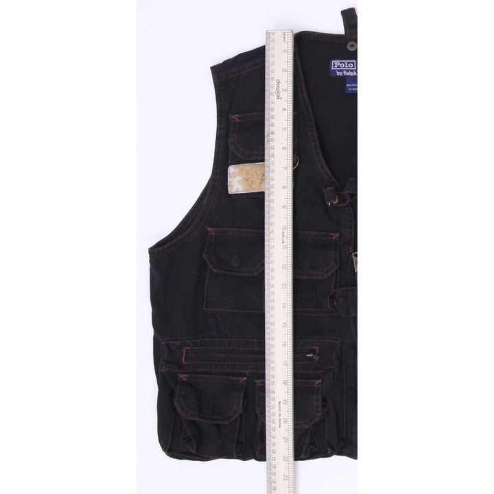 Vintage 1993 Ralph Lauren Fishing Vest Size M | Migration_Vests - View 6 | Fashion Rerun