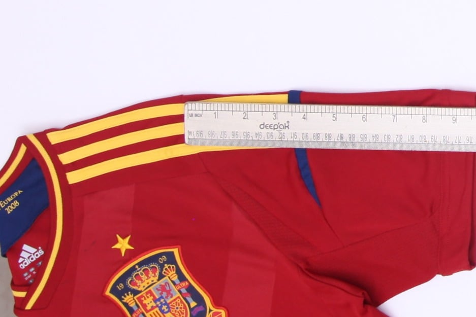 Youth Boys Spain 2011-12 Home Football Shirt Jersey Adidas Red Euro 2012 SizeXL