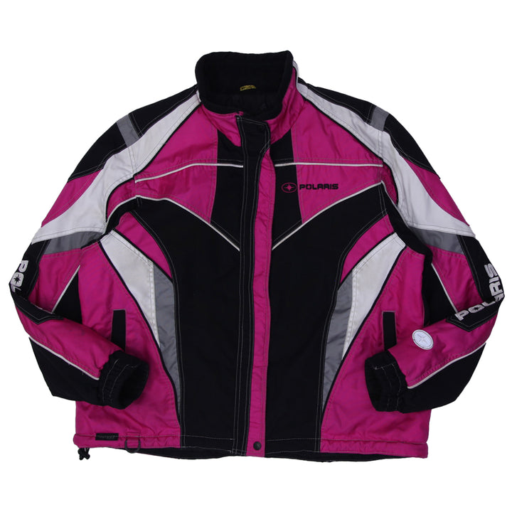 Vintage Ladies Pure Polaris Pink Snowmobile Jacket