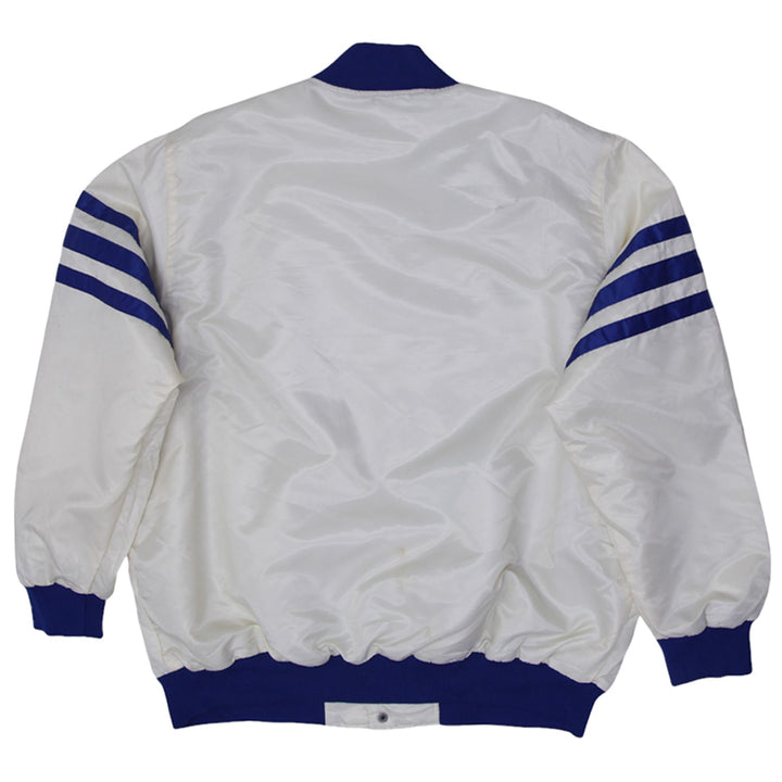 Vintage Starter NFL 100 Trick Play Satin Full-Snap Jacket - Cream