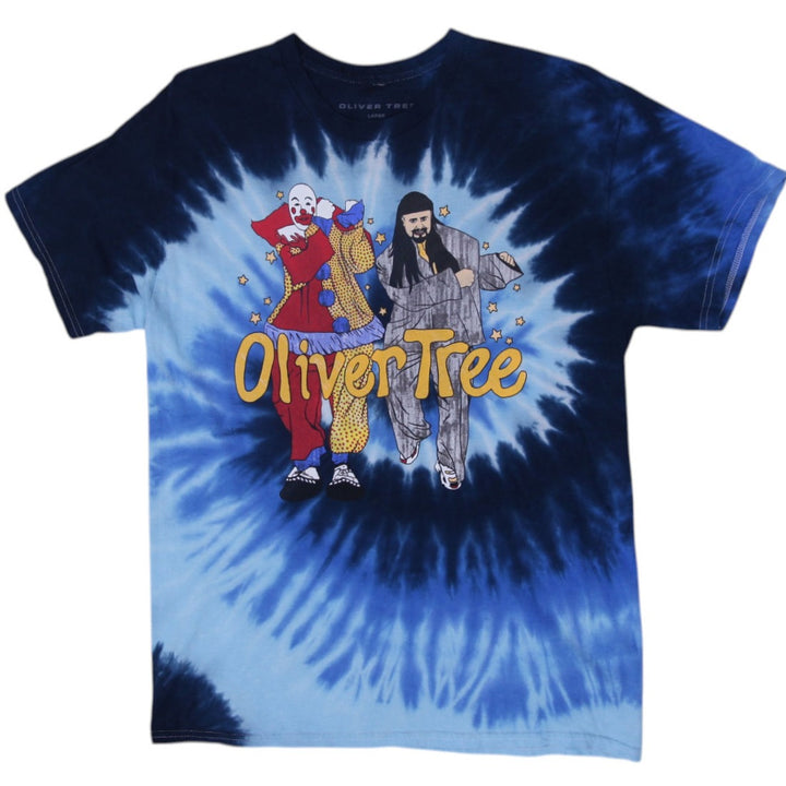 Oliver Tree Tie Dye Clown Cowboys T-Shirt Size L