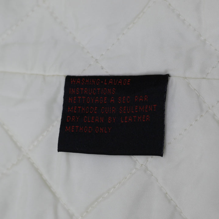 Vintage Mens Oscar Leopold Moto Bomber Custom Garage Racing Jacket Size M