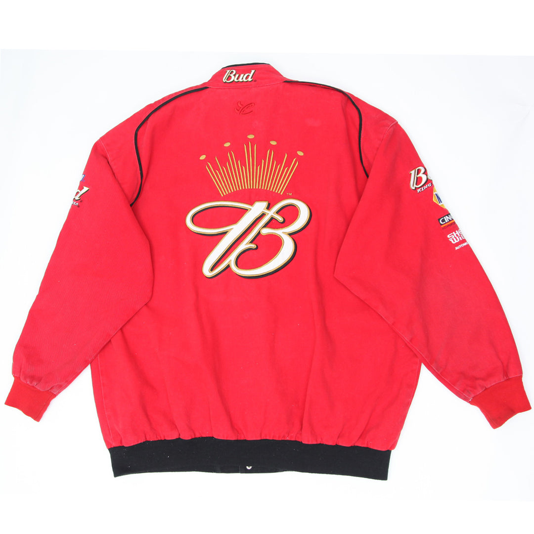 Vintage Chase Authentics Driver's Line Nascar Bud Racing Jacket