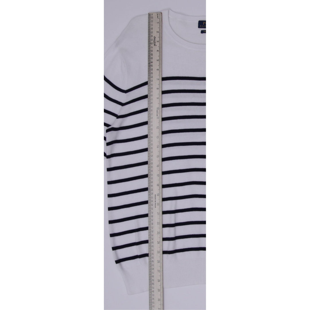 Polo Ralph Lauren Striped Cotton Sweater Size L