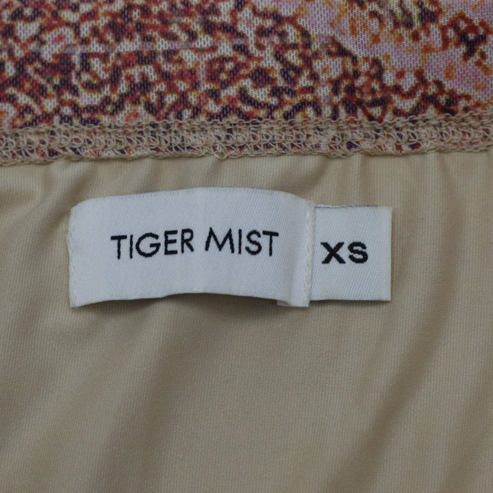 Y2K Ladies Tiger Mist Strapless Top Multi Color Corset Style