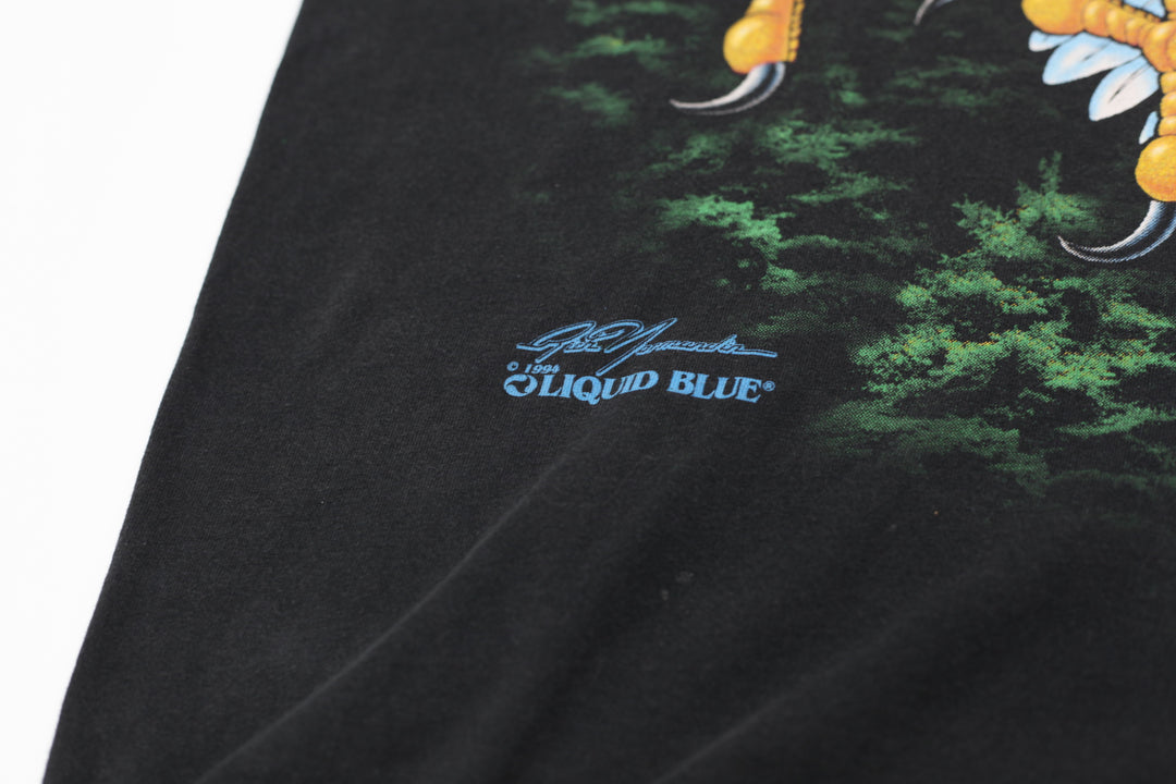 Liquid Blue 1994 Eagle All Over Print Rich Normurdin Single Stitch Vintage T-Shirt | Migration_T-Shirts UAENA | Fashion Rerun