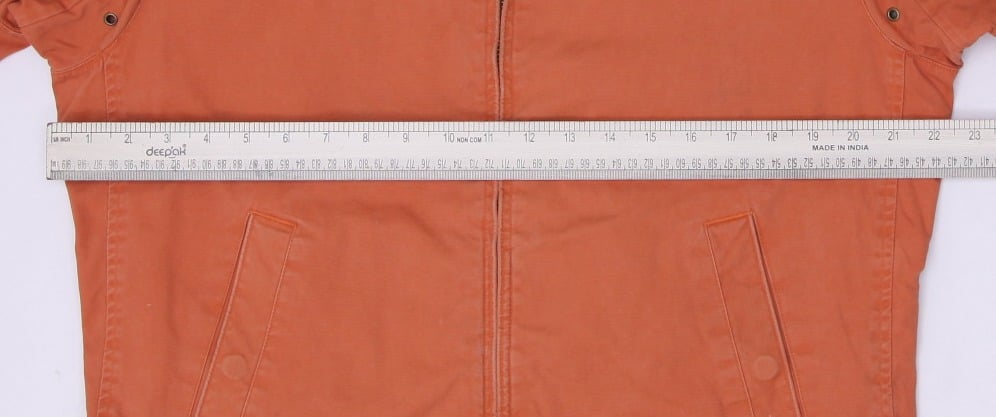 Vintage 90s Polo By Ralph Lauren Orange B Swing Harrington Jacket M | Migration_Jackets RL Collection - View | Fashion Rerun