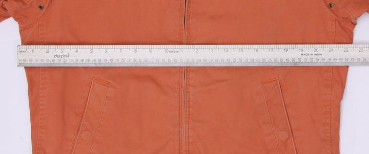 Vintage 90s Polo By Ralph Lauren Orange B Swing Harrington Jacket M | Migration_Jackets RL Collection - View | Fashion Rerun