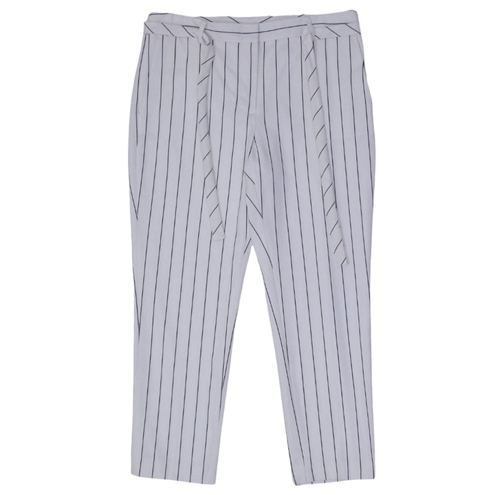 Ladies DKNY Striped Belted Pants