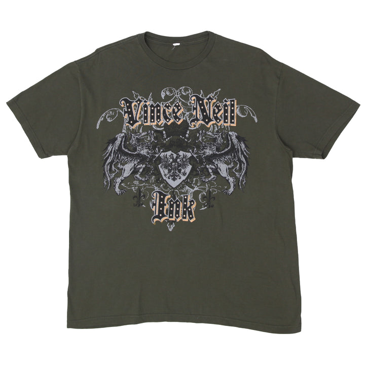 Mens Y2K Vince Beil Ink Stud Graphic T-Shirt - Fashion Rerun Vintage Migration_T-Shirt