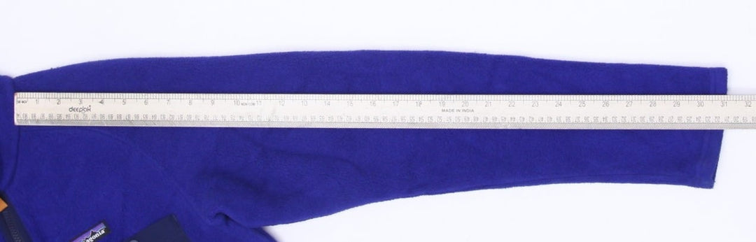 Mens Patagonia Synchilla Fleece Jacket Blue Full Zip | Migration_Jackets - View 7 | Fashion Rerun